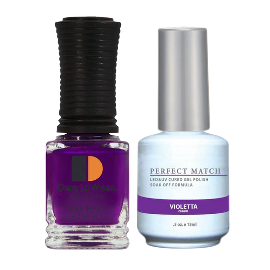 LeChat - Perfect Match - 102 Violetta (Gel & Lacquer) 0.5oz