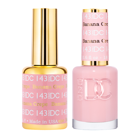 DND DC Duo Gel - #143  BANAN CREPE