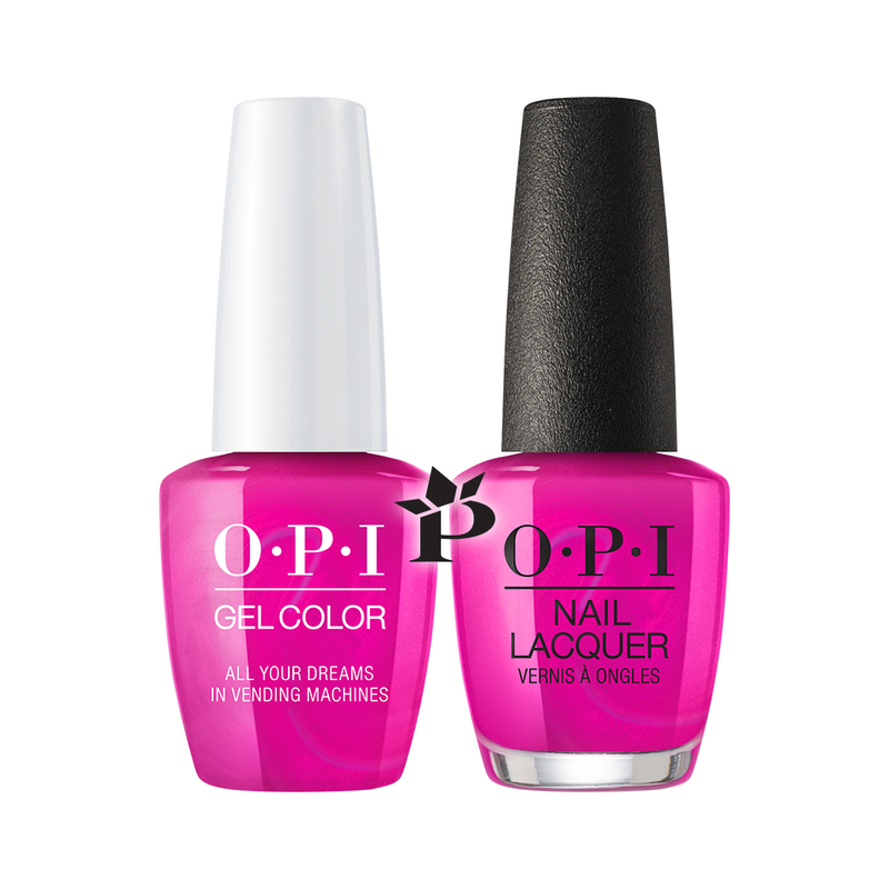 OPI Duo #  T84 - All Your Dreams In Vending Machines