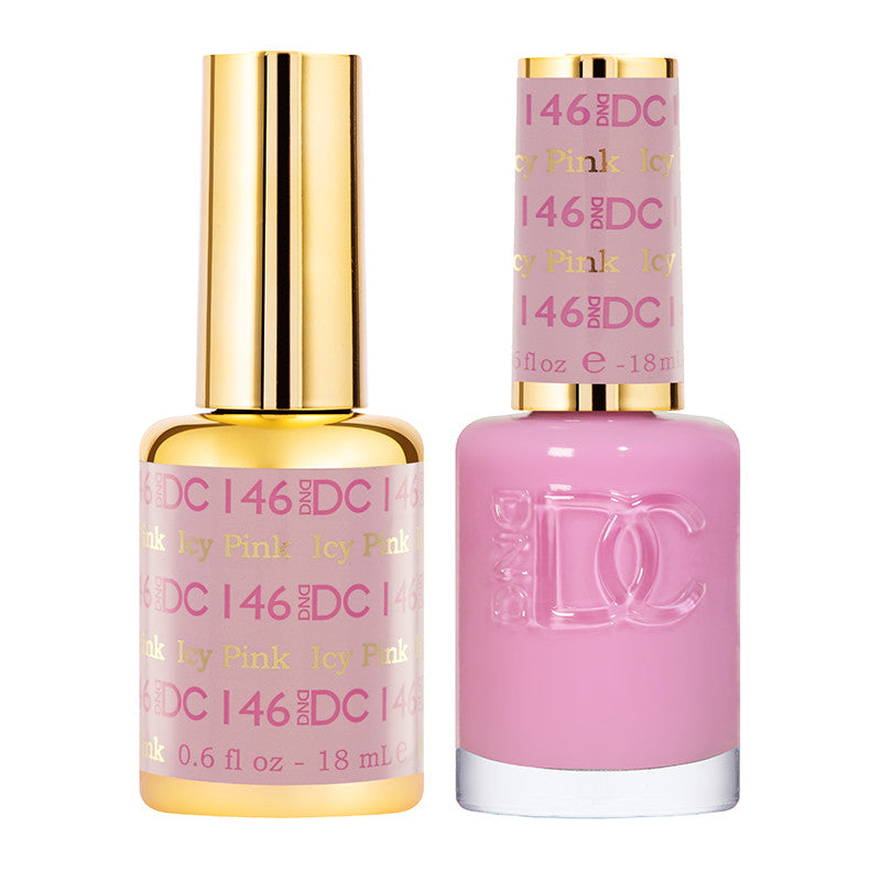 DND DC Duo Gel - #146 ICY PINK