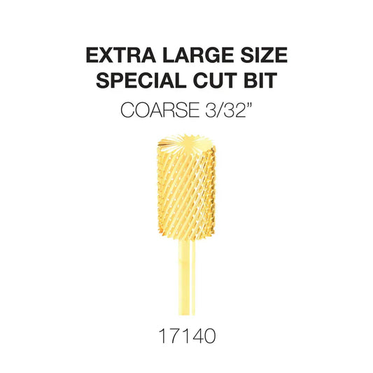 Cre8tion Extra Large Size - Special Cut Bit 3/32" Gold Coarse