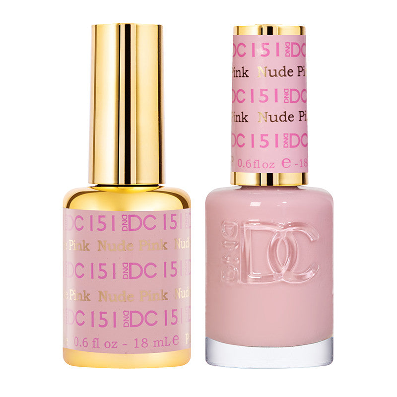 DND DC Duo Gel - #151 NUDE PINK