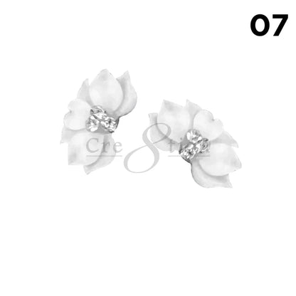 Cre8tion Handmade Acrylic flowers 2 pcs - 07