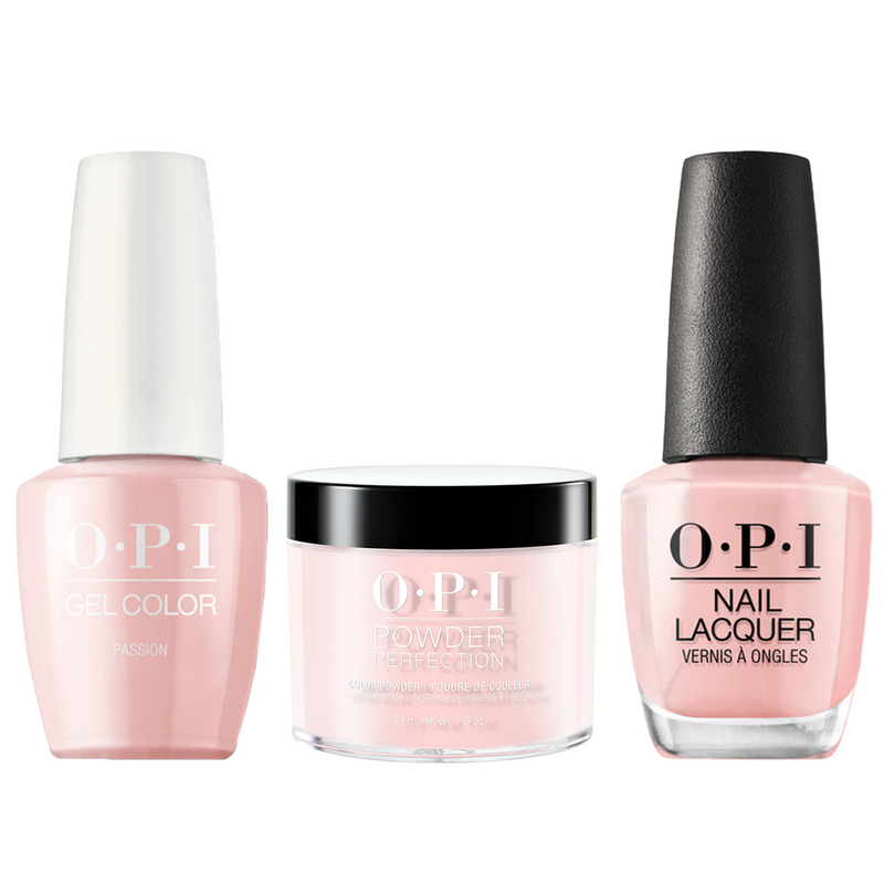 OPI 3in1 (Gel+Lacquer+Dip 1.5oz)  # H19 Passion