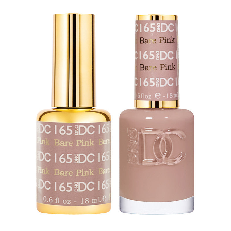 DND DC Duo Gel - #165 BARE PINK