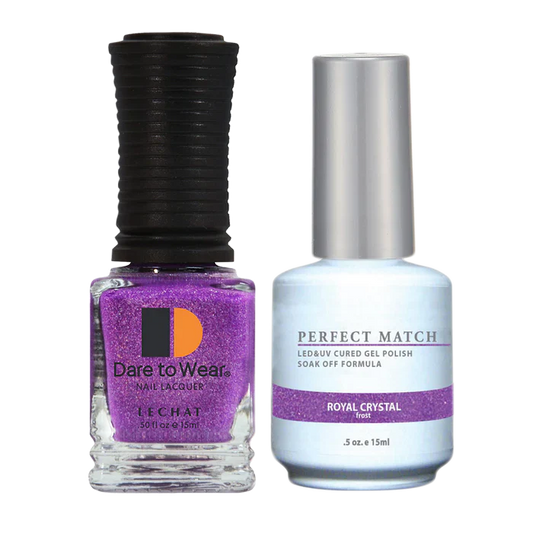 LeChat - Perfect Match - 126 Royal Crystal (Gel & Lacquer) 0.5oz