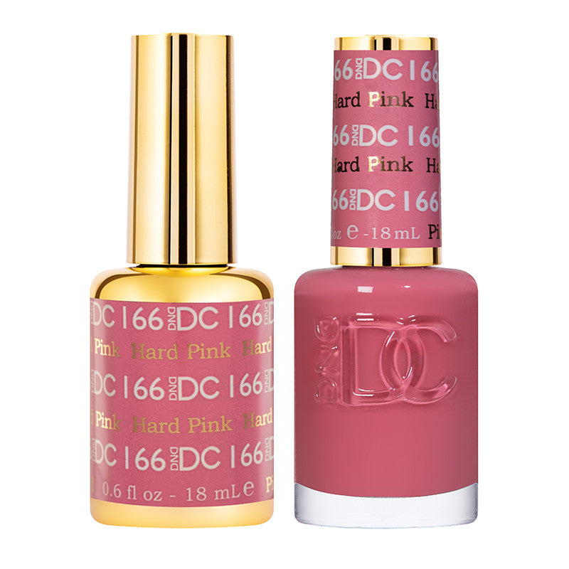 DND DC Duo Gel - #166 HARD PINK