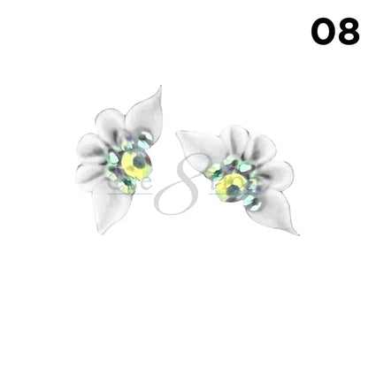 Cre8tion Handmade Acrylic flowers 2 pcs - 08