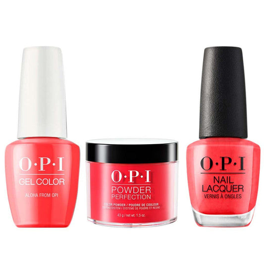 OPI 3in1 (Gel+Lacquer+Dip 1.5oz)  # H70 Aloha from OPI