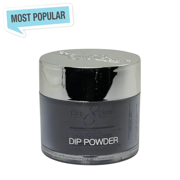 Cre8tion Dip Powder Matching 1.7oz 107 Midnight Black