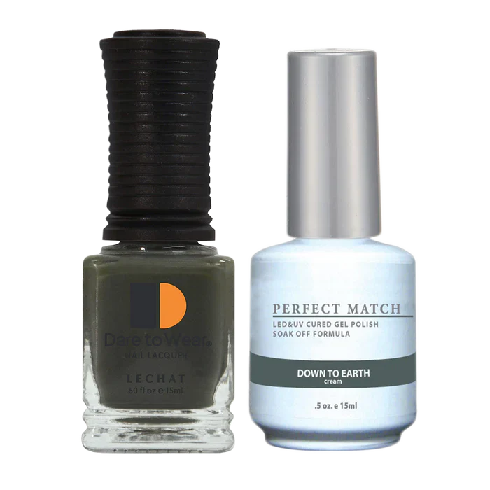 LeChat - Perfect Match - 127 Down to Earth (Gel & Lacquer) 0.5oz