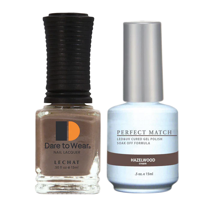 LeChat - Perfect Match - 129 Hazelwood (Gel & Lacquer) 0.5oz