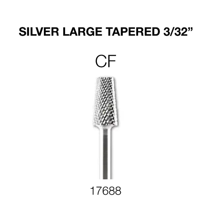 Cre8tion Silver Small Tapered 3/32" CF