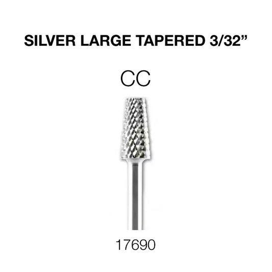 Cre8tion Silver Small Tapered 3/32" CC