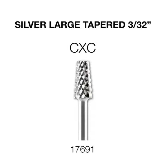 Cre8tion Silver Small Tapered 3/32" CXC