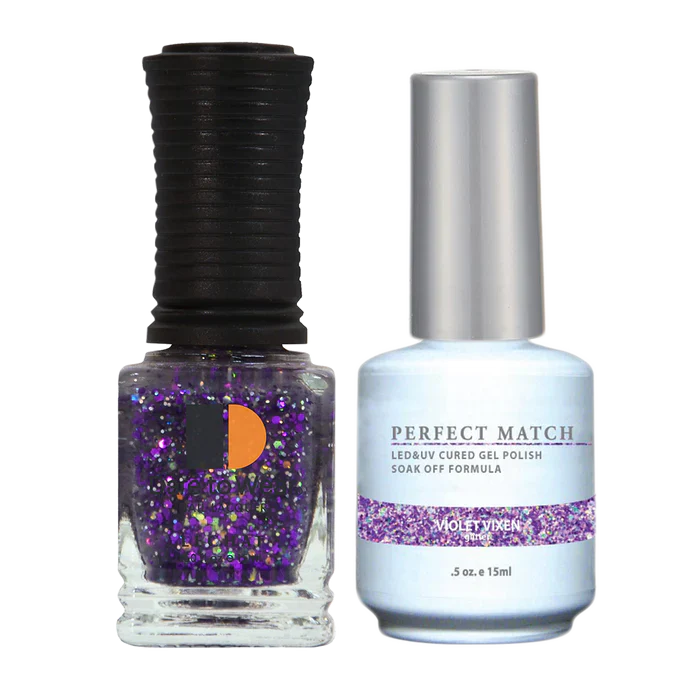 LeChat - Perfect Match - 136 Violet Vixen (Gel & Lacquer) 0.5oz