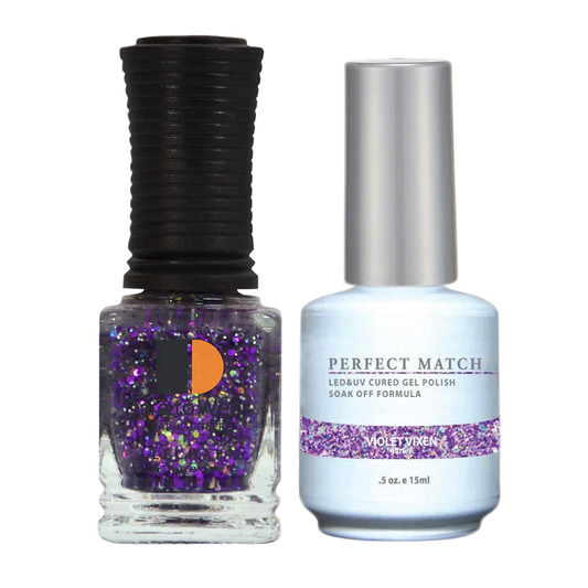 LeChat - Perfect Match - 136 Violet Vixen (Gel & Lacquer) 0.5oz