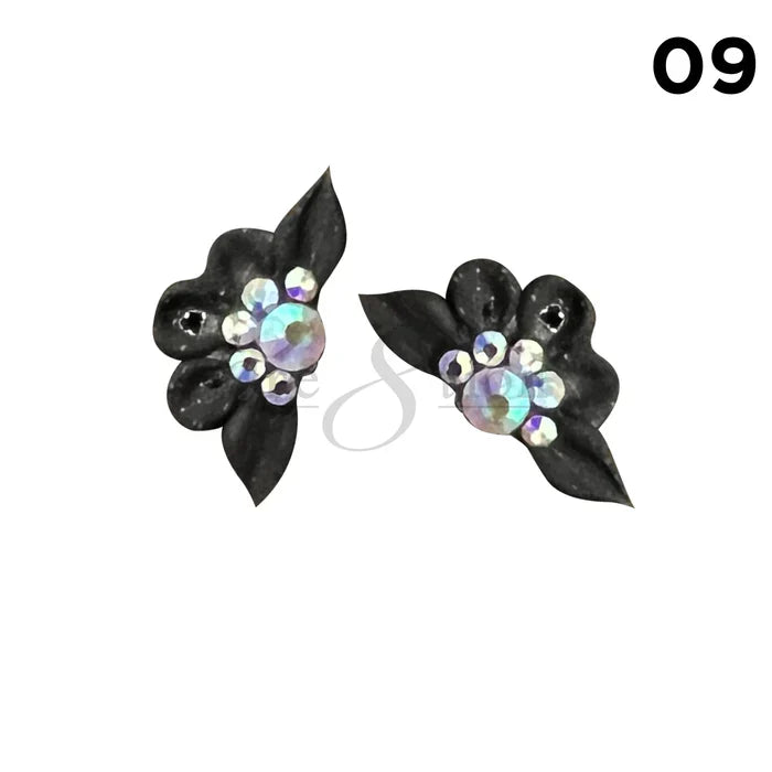 Cre8tion Handmade Acrylic flowers 2 pcs - 09