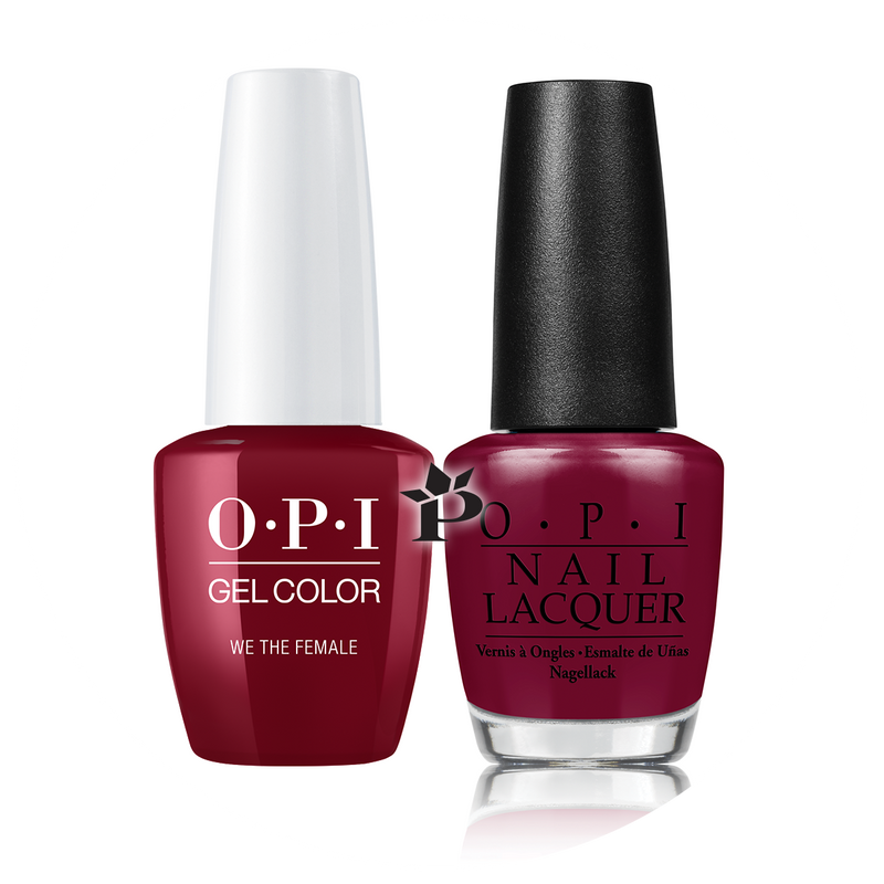 OPI Duo #  W64 - WE THE FEMALE