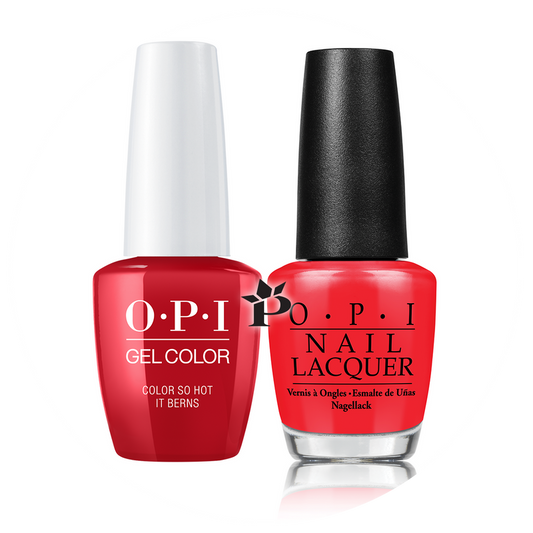 OPI Duo #  Z13 - SO HOT IT BERNS