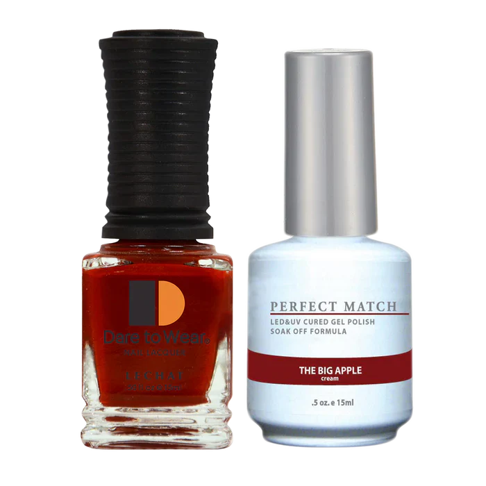 LeChat - Perfect Match - 140 The Big Apple (Gel & Lacquer) 0.5oz