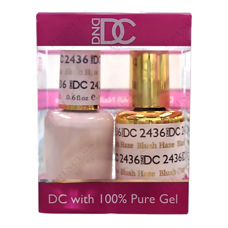 DND DC Duo Gel - #2436 Blush Haze