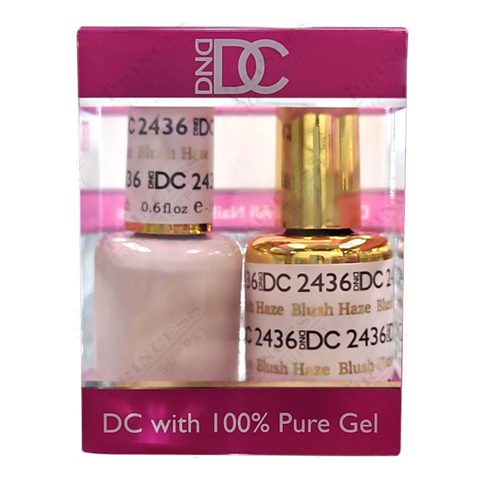 DND DC Duo Gel - #2436 Blush Haze