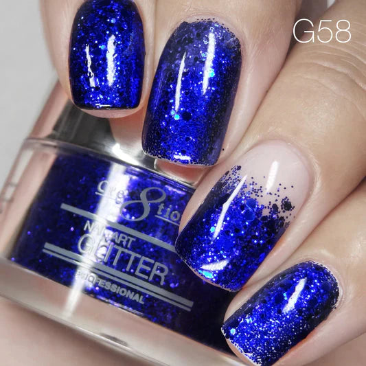 Cre8tion Nail Art Glitter 0.5oz - WINTER SPARKLING #58