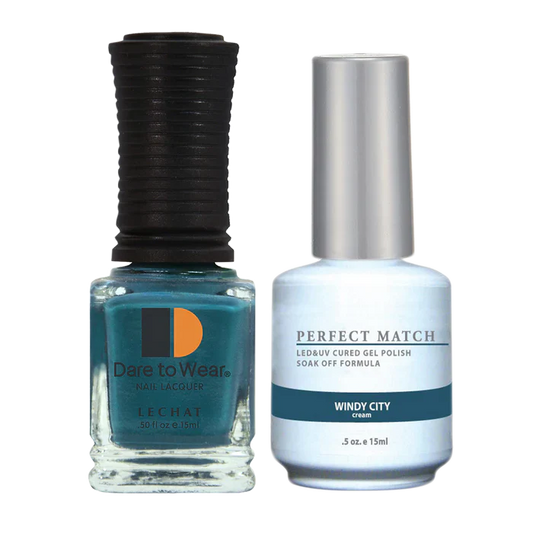 LeChat - Perfect Match - 142 Windy City (Gel & Lacquer) 0.5oz