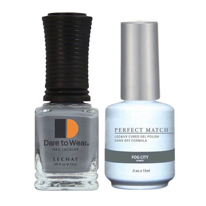 LeChat - Perfect Match - 143 Fog City (Gel & Lacquer) 0.5oz