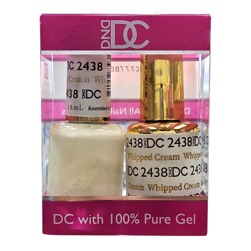 DND DC Duo Gel - #2438 Whipped Cream