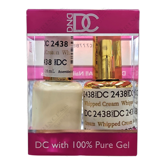 DND DC Duo Gel - #2438 Whipped Cream