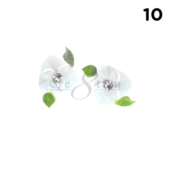 Cre8tion Handmade Acrylic flowers 2 pcs - 10