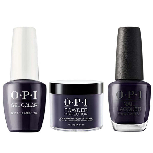 OPI 3in1 (Gel+Lacquer+Dip 1.5oz)  # I56 Suzi & the Arctic Fox