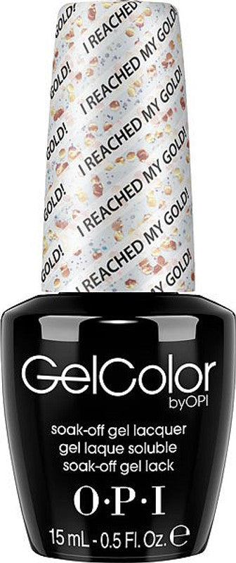 OPI GelColor .5oz (BLK) - #GC G02 - I Reached My Gold