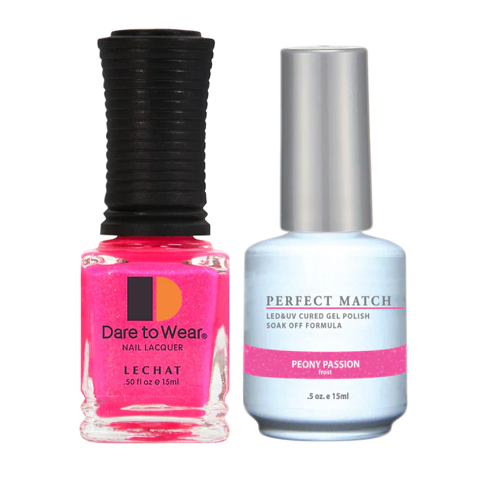 LeChat - Perfect Match - 147 Peony Passion (Gel & Lacquer) 0.5oz