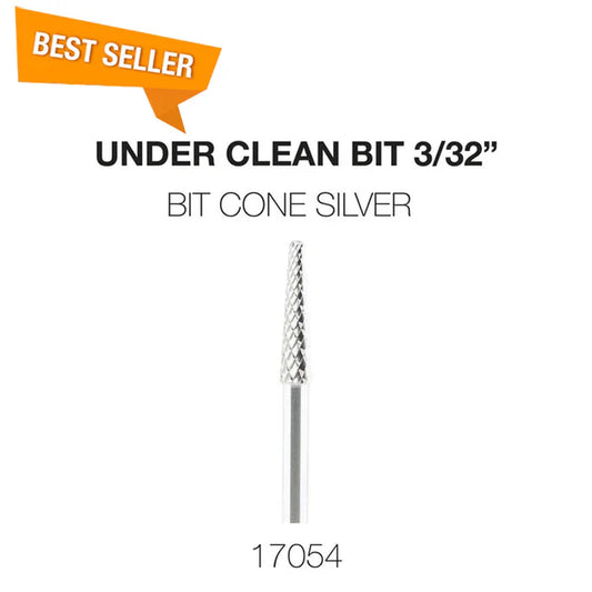 Cre8tion Under Clean 3/32" Carbide Bit - Silver Coned