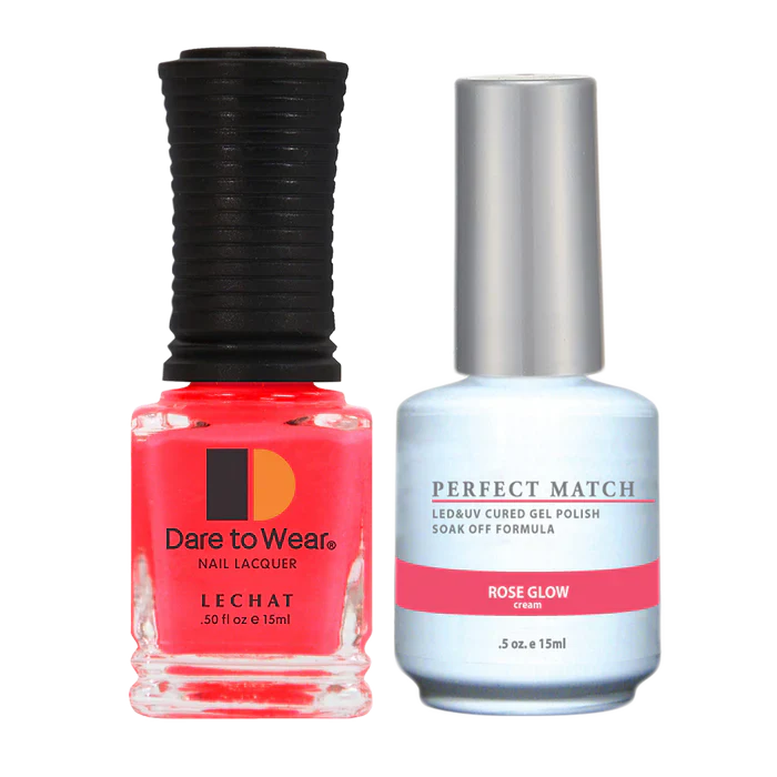 LeChat - Perfect Match - 150 Rose Glow (Gel & Lacquer) 0.5oz