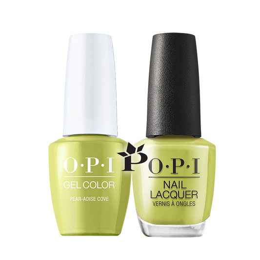 OPI Duo # N86 - Pear-adise Cove