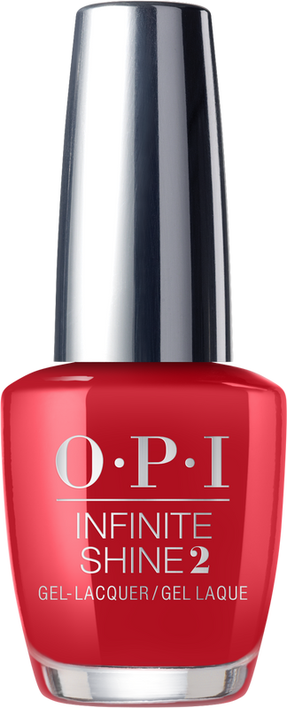 OPI Infinite Shine .5oz - #ISL N25 - BIG APPLE RED