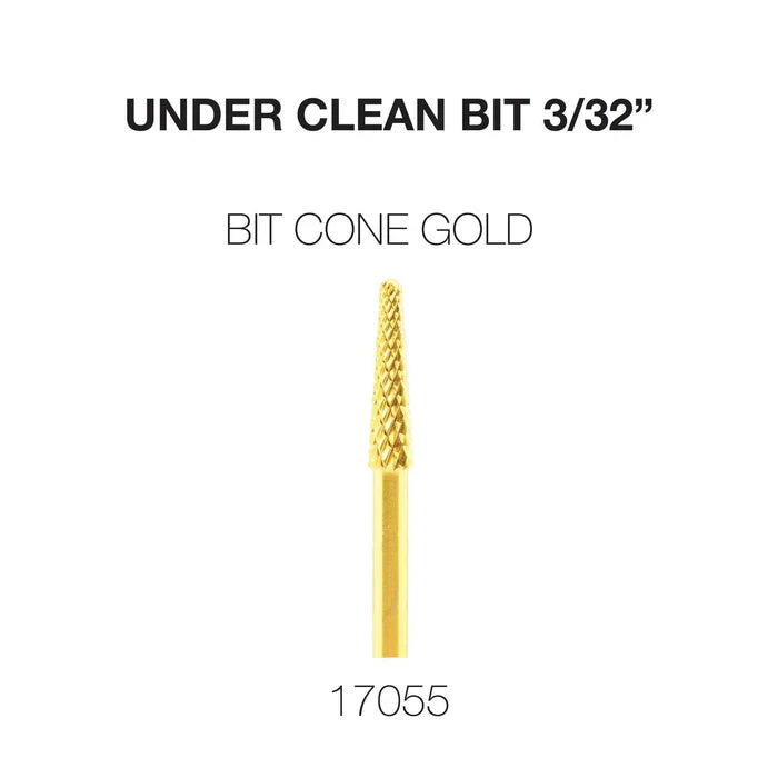 Cre8tion Under Clean 3/32" Carbide Bit- Gold Coned