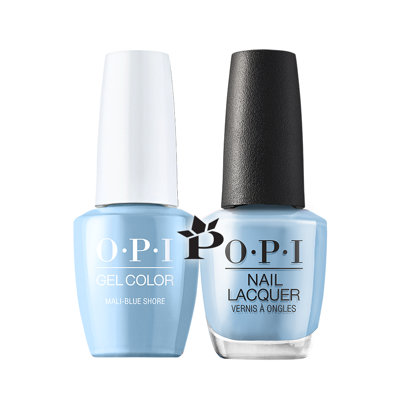 OPI Duo # N87 - Mali-blue Shore