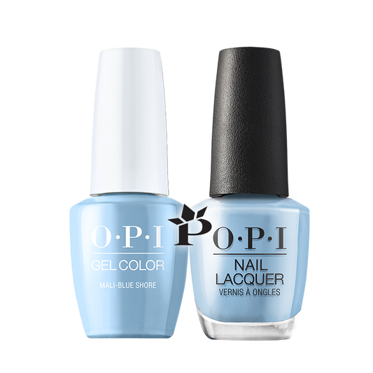 OPI Duo # N87 - Mali-blue Shore