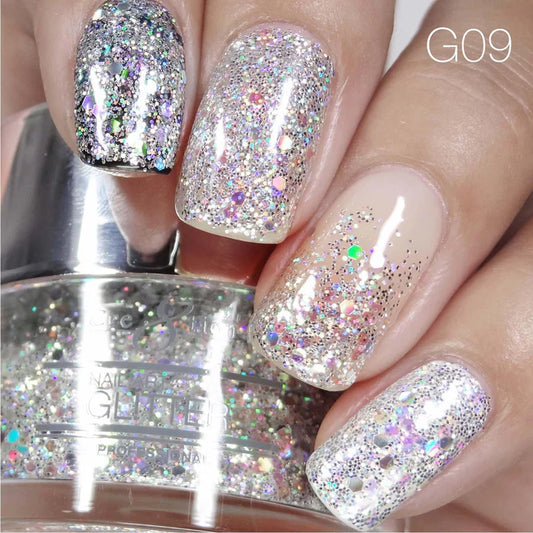 Cre8tion Nail Art Glitter 0.5oz 09