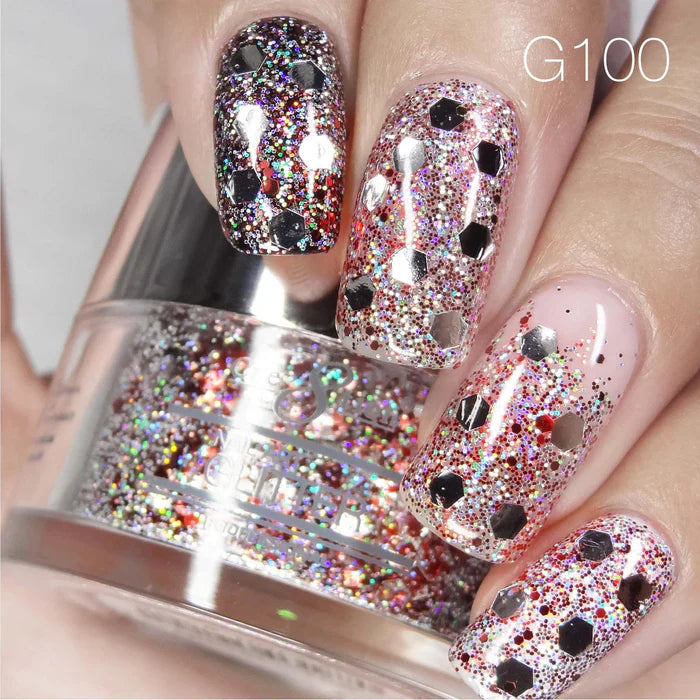 Cre8tion Nail Art Glitter 0.5oz 100