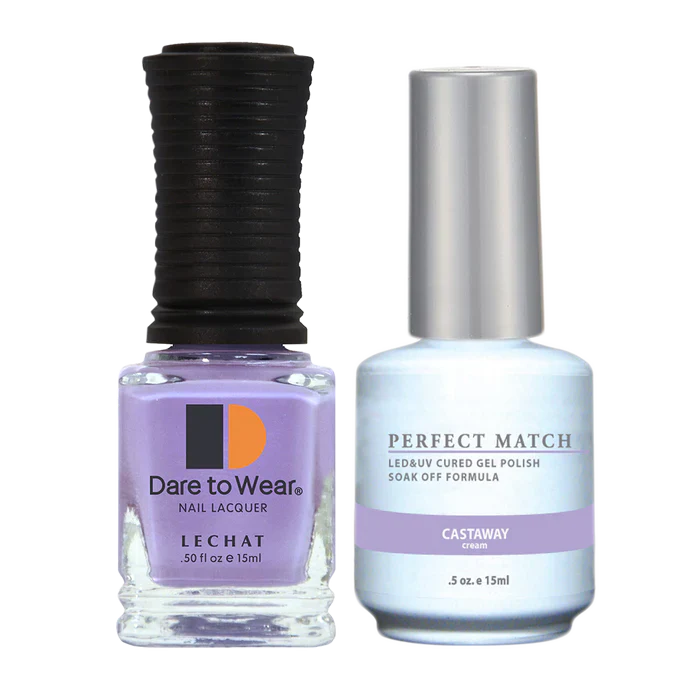 LeChat - Perfect Match - 154 Castaway (Gel & Lacquer) 0.5oz