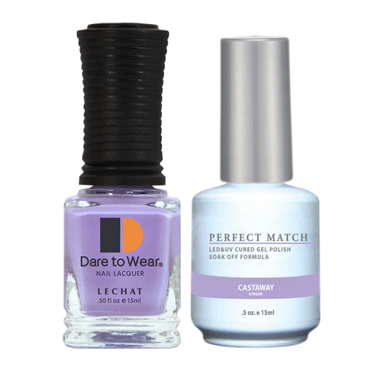 LeChat - Perfect Match - 154 Castaway (Gel & Lacquer) 0.5oz