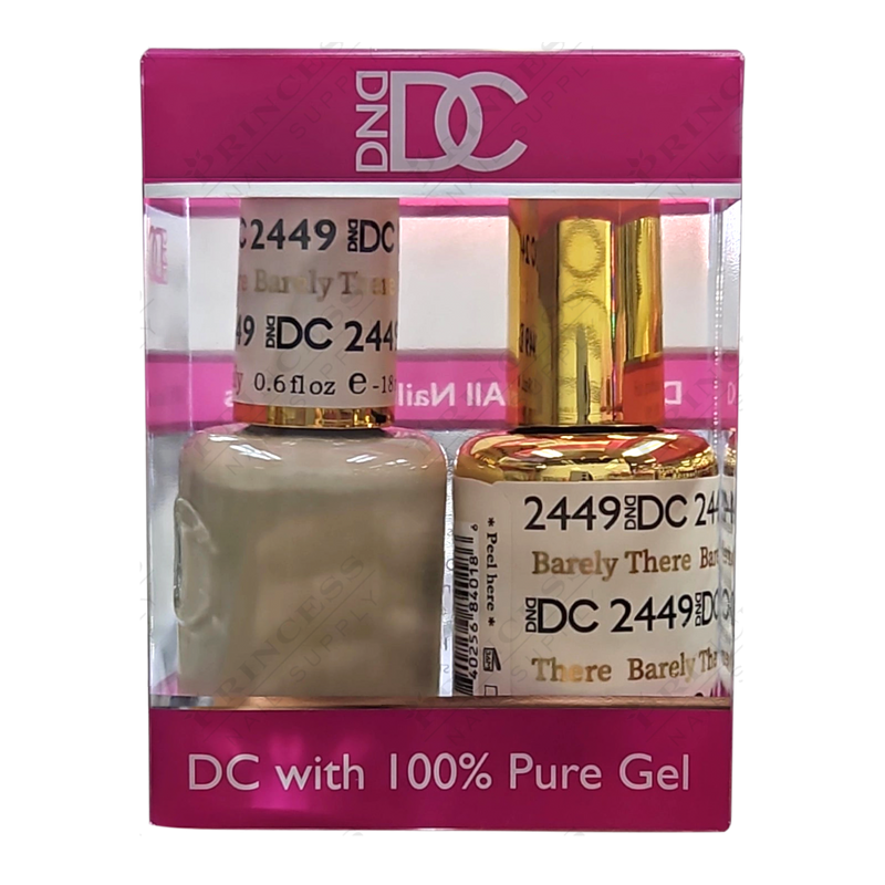 DND DC Duo Gel - #2449 Barely There