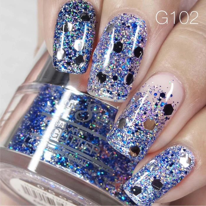 Cre8tion Nail Art Glitter 0.5oz 102