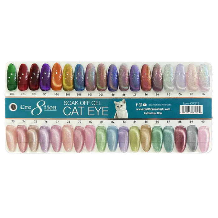 Cre8tion Color Chart - Cat Eye Board 3